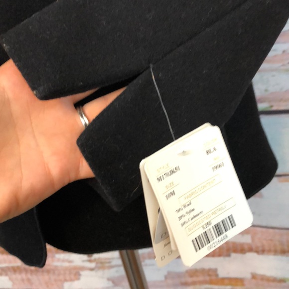 NEW Doncaster Black Felted Wool Jacket - Picture 5 of 7